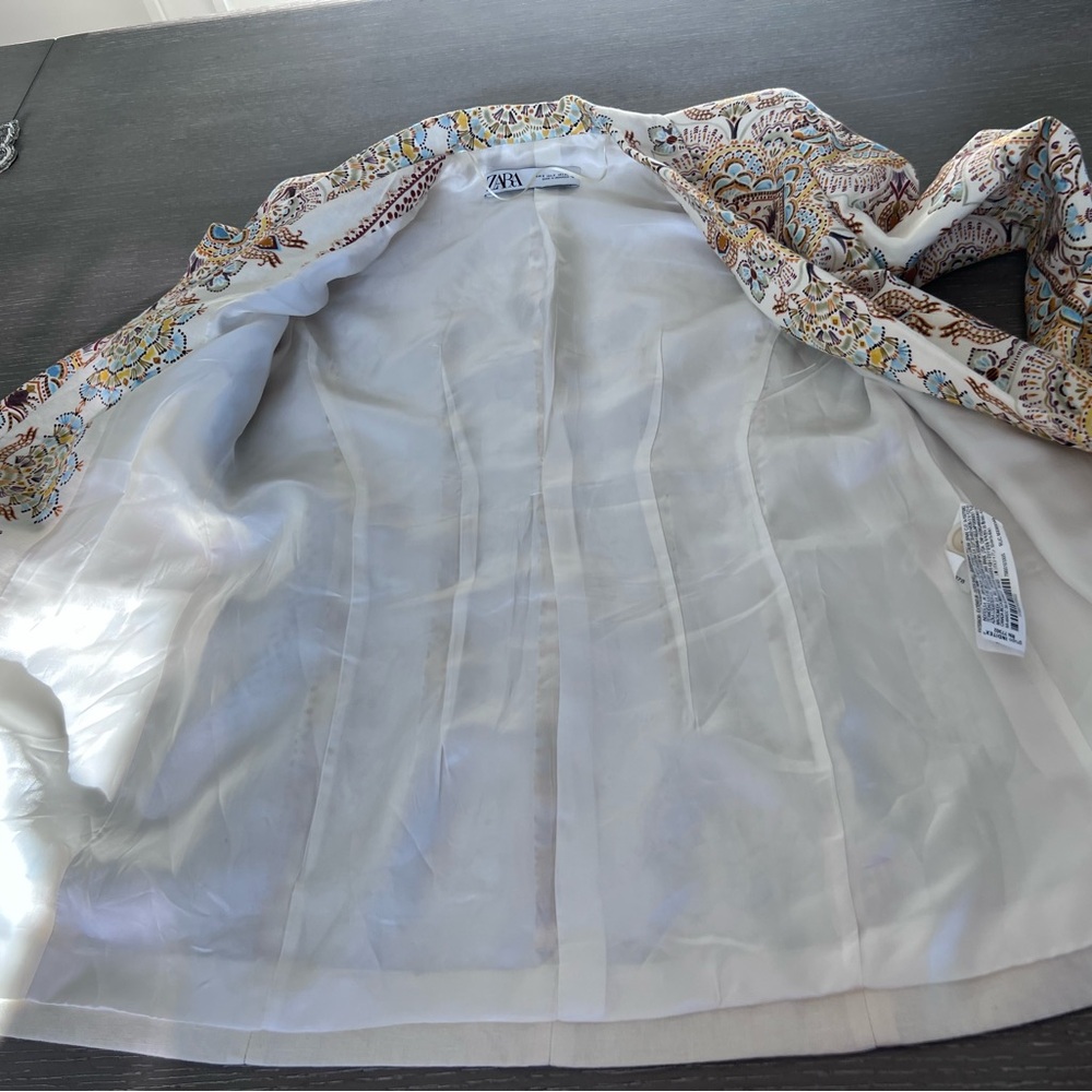 Zara Multicolor Patterned Jacket size S - image 13
